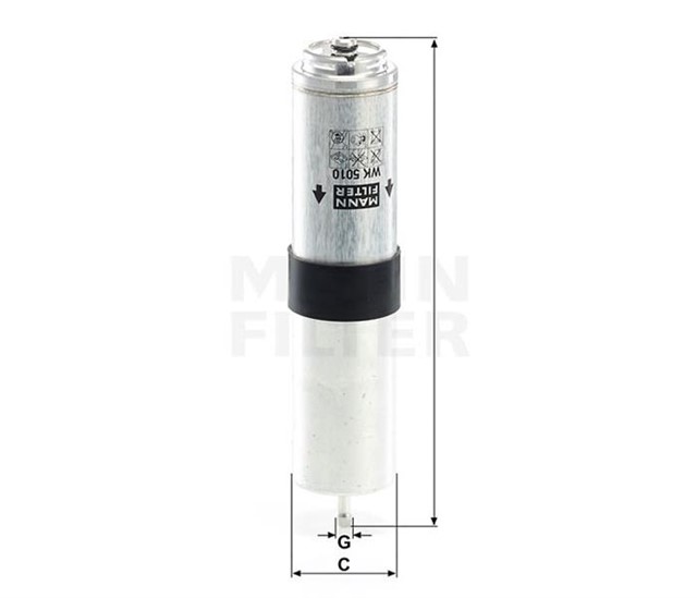 YAKIT FILTRESI BMW M47 M57N N47 N57 E87 E90 E92 E93 E84 F25 F26