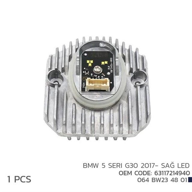 BMW 5 SERI G30 2017 - SAG LED MODUL 63117214940
