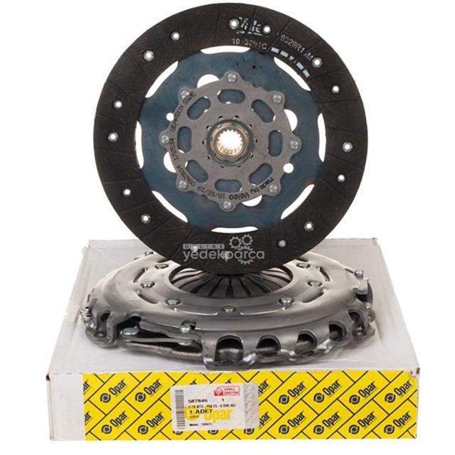 DEBRIYAJ SETI CORSA F 20 MOKKA - CROSSLAND 19 P207 - P307 - P407 - P1007 - PARTNER TEPEE - BERLINGO - C2 - C3 - C4 - C5 1.6HDI 6 VITES 1.5 DV5 EURO 6 D15DT