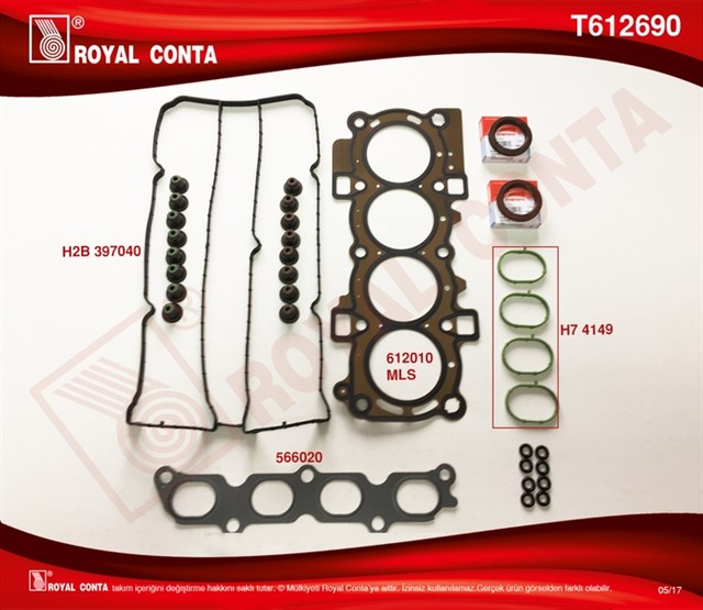UST TAKIM CONTA CORTECO KECELI S LASTIKLI SKC .FIESTA VI 1.4 16V 97HP 10/08