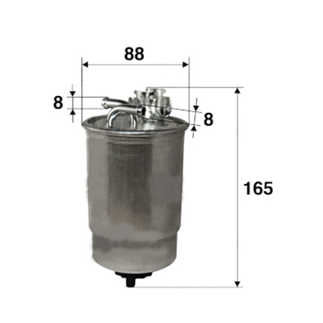 YAKIT FILTRESI CADDY II - POLO - CORDOBA - IBIZA III 1.9 SDI - TDI X