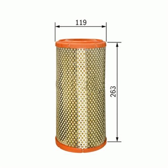 HAVA FILTRESI [SILINDIR TIP] POLO AMF 1.4 TDI 99 - 01