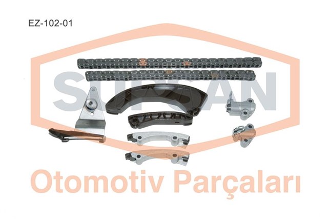 EKSANTRIK GERGI KITI 9 PARCA HYUNDAI ACCENT ERA - GETZ 1.5CRDI 16V D4FA EM PIMLI TIP ZINCIR SETI