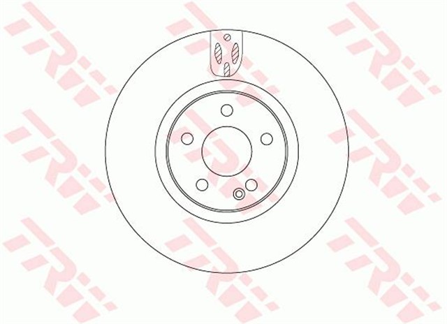 FREN DISKI ON MERCEDES VITO W447 14