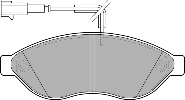 ON BALATA DUCATO 3 - 4 - BOXER 3 - 4 - JUMPER 3 - 4 06 11 16Q - 20Q - KARSAN JEST TEK FISLI