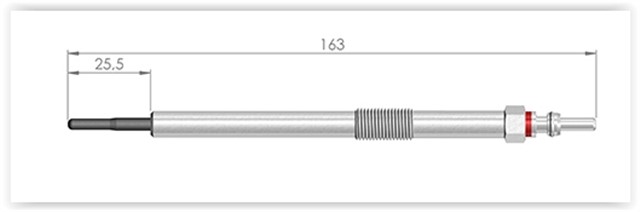 KIZDIRMA BUJISI MERCEDES OM622 OM626 W205 S205 W447 . RENAULT MASTER FLUENCE MEGANE . NISSAN NAVARA QASHQAI X - TRAIL OPEL VIVARO 1.6DCI R9M 2.0DCI M9R 2.3DCI M9T 2.5DCI