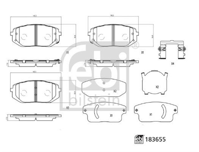 FREN BALATASI ON TUCSON - SPORTAGE BENZIN - DIZEL 2017 - 