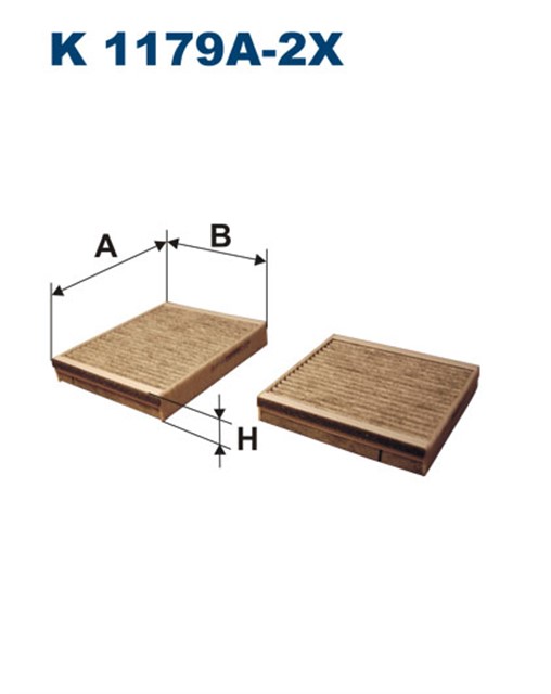 POLEN FILTRESI P207 1.4 - 1.4HDI - 1.6HDI - 1.4 16V - 1.6 16V 06 C3 II 1.4 - 1.4HDI - 1.6HDI 09 KARBONLU