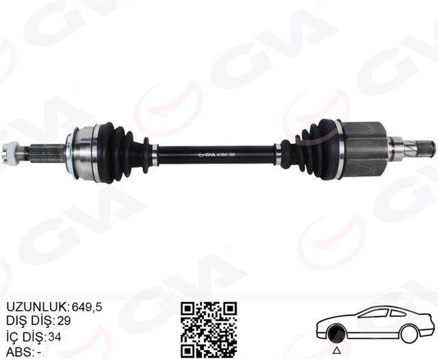 ON AKS SOL RENAULT KADJAR 1.5 DCI A - T 15 - 