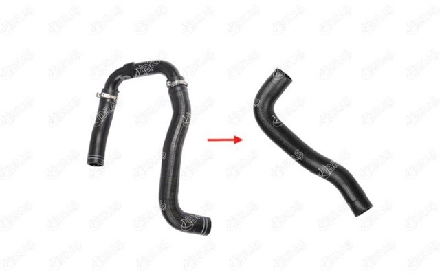 TURBO HORTUMU METAL BORU HARIC OK ILE GOSTERILEN BUYUK HORTUM FIAT LINEA 1.3 JTD 323AXB1A 06