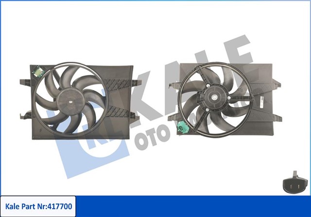 FAN MOTORU KOMPLE AC FIESTA V FUSION 1.25 1.4 16V 1.4TDCI 02 08 MAZDA II MAZDA III 1.25 1.4 03 09 KLIMALI