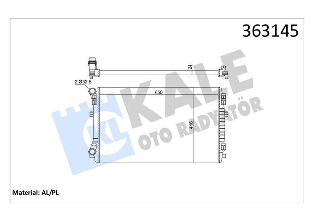 BRAZING VERSIYONU KL345840 AUDI A3 Q2 - SEAT ATECA LEON LEON SC LEON ST - SKODA KADIAQ OCTAVIA III - IV SUPERB III - VOLKSWAGEN ARTEON GOLF VII - VIII 5G1 GOLF ALLTRACK VII GOLF SPORTSVAN PASSAT PASSA