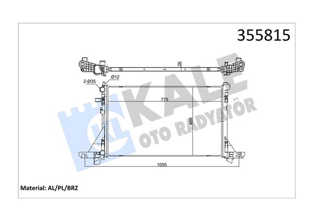 MOTOR RADYATORU MASTER III 10 MOVANO B 10 2.3DCI