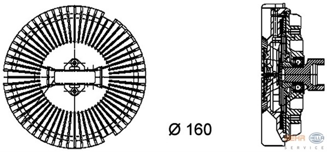 FAN TERMIGI PREMIUM LINE R.R 3 VOGUE L322 02 05 BMW E65 03 08 E53 00 03