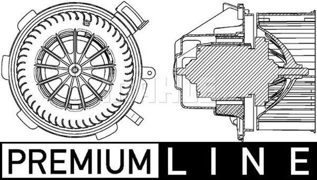 KALORIFER MOTORU MERCEDES SPRINTER B906 . VW CRAFTER 30 - 35 - 50 KLIMASIZ