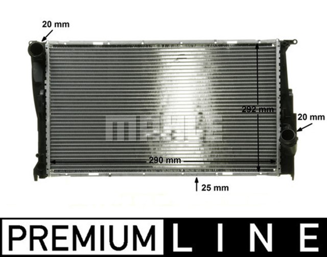 MOTOR SU RADYATORU PREMIUM LINE BMW N47 N57 M57 E81 E82 E87 E88 E90 E92 E93 E84 MEKANIK SANZ