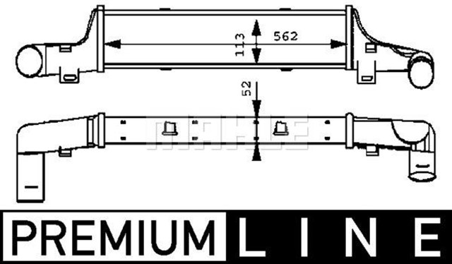 TURBOSARJ RADYATORU MERCEDES E - CLASS W210 S210