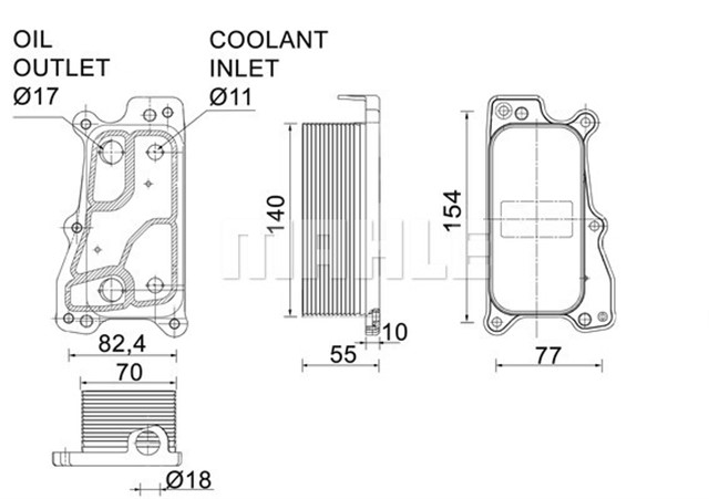 YAG SOGUTUCUSU MERCEDES M272 W203 W204 C209 C219 W211 W212 W221
