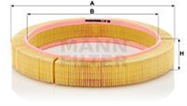 HAVA FILTRESI MERCEDES M103 W201 86 93