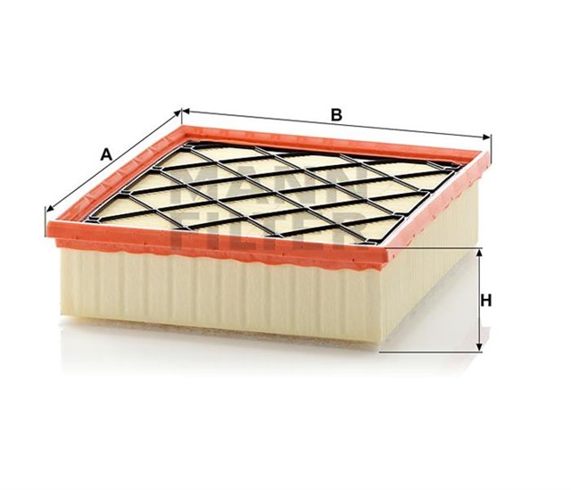 HAVA FILTRESI VOLVO S40 2.4 T5 04 - 13 S60 2.5T T5 12 - 18 S80 2.5T 06 - 16 C30 V40 V60 V70 XC60 T5 SMAX 2.5ST 2006 - 2014 MONDEO 2.5 2007 - 2015 KUGA 2.5 08 - 12