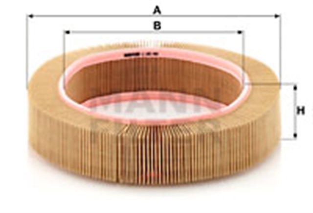 HAVA FILTRESI MERCEDES M115 W123 S123 C123