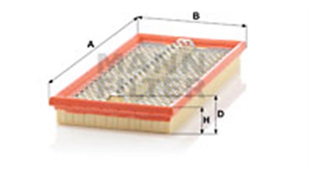 HAVA FILTRESI MERCEDES SL - CLASS M119 R129 89 92