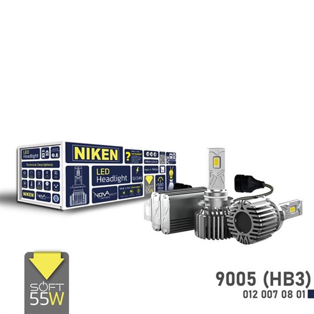 LED XENON NOVA SOFT SERISI 9005 HB3 55W