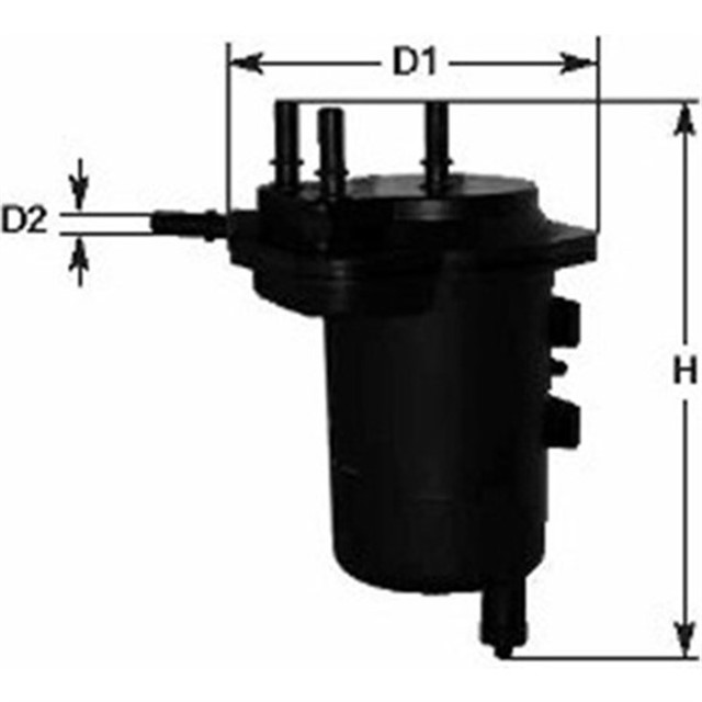 YAKIT FILTRESI RENAULT CLIO II 01 06 SYMBOL 01 09 KANGOO 01 NISSAN NOTE 06 MICRA III K12 03 10 SUZUKI JIMNY 05 1.5 DCI K9K DELIKSIZ