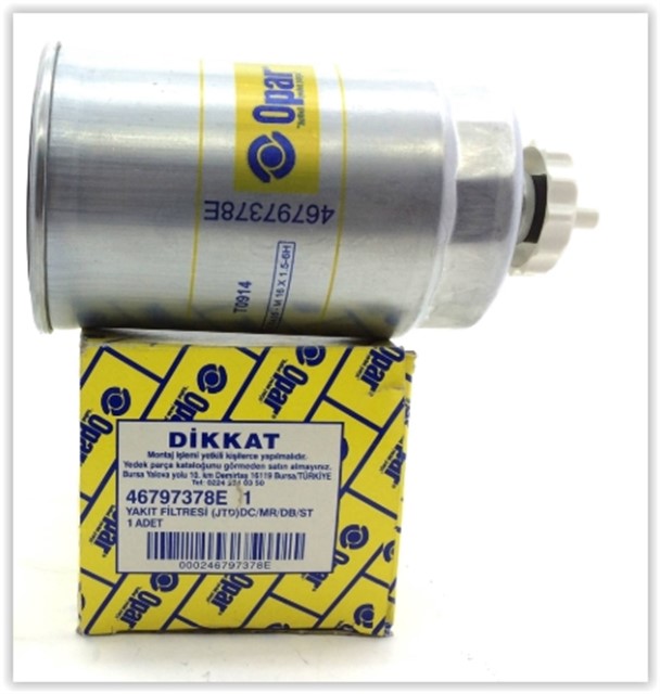 YAKIT FILTRESI BOXER 2.0HDI - 2.8HDI 00 - - DUCATO 2.0JTD - 2.8JTD 00 - 02 - JUMPER 2.0HDI - 2.2HDI DOBLO 1.9