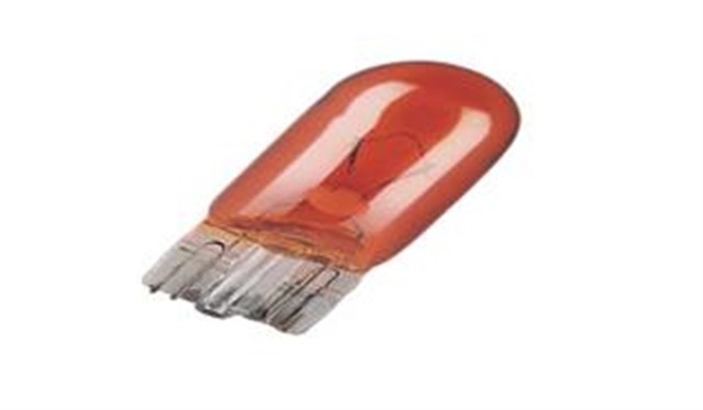 AMPUL 12V 5W DIPSIZ GOSTERGE SARI ISIK