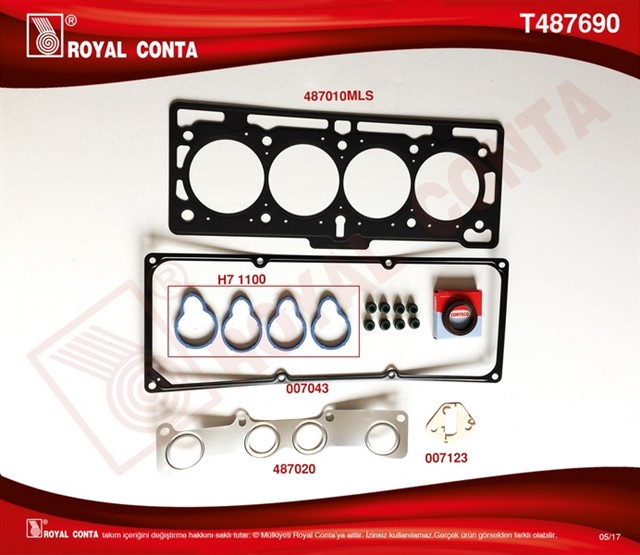 UST TAKIM CONTA LOGAN 1.4 - 1.6 8V K7J - K7M