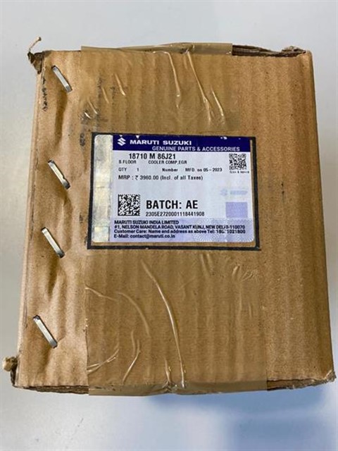 EGR SOGUTUCU FIAT DOBLO - LINEA - FIORINO - PUNTO OPEL CORSA D - COMBO - MERIVA ALFA ROMEO MITO 11 1.3D MTJ 55180037 - 55184659 - 5851048 - 5851681