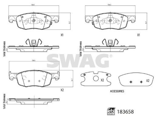 FREN BALATASI TAKIMI MAZDA FEBI 183658
