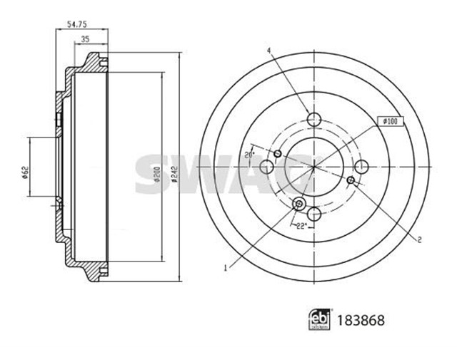 FREN KAMPANASI SUZUKI FEBI 183868