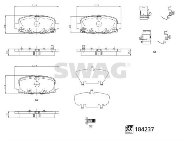 FREN BALATASI TAKIMI JEEP FEBI 184237