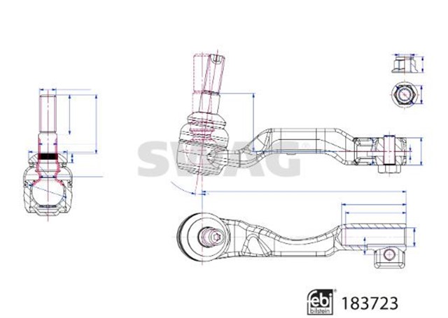 ROT BASI EMNIYET SOMUNLU BMW FEBI 183723