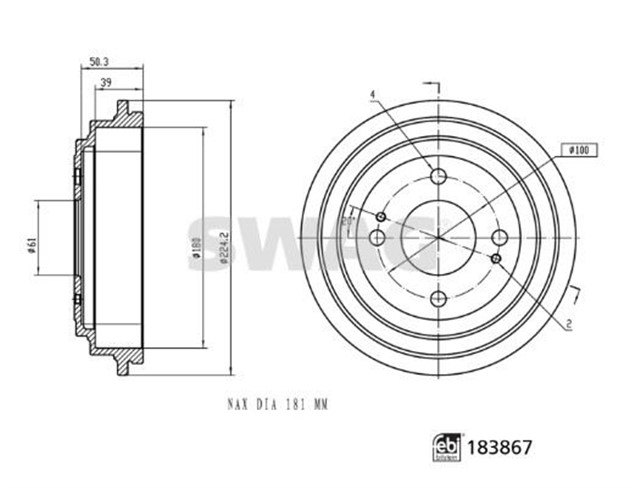 FREN KAMPANASI HONDA FEBI 183867
