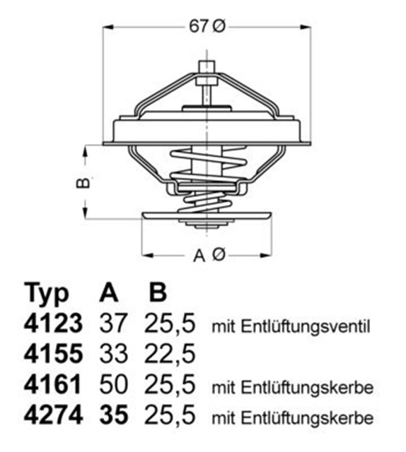 X TERMOSTAT OMEGA B 2.5 TD - TDI 94 - 03 - GALAXY 2.8 I V6 95 - 06 - BMW 318 - 325 - 525 - 725 80C