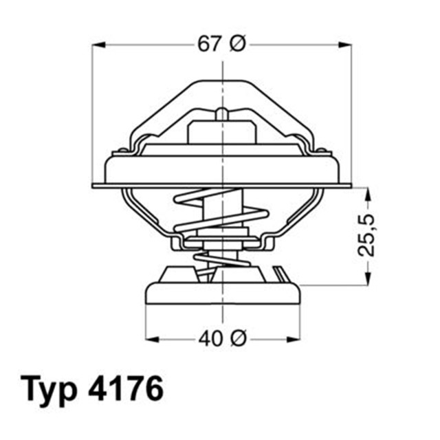 THERMOSTAT DAEWOO - MERCEDES - MULTICAR - PUCH - SSANGYONG VARIOUS 1981 - 2012