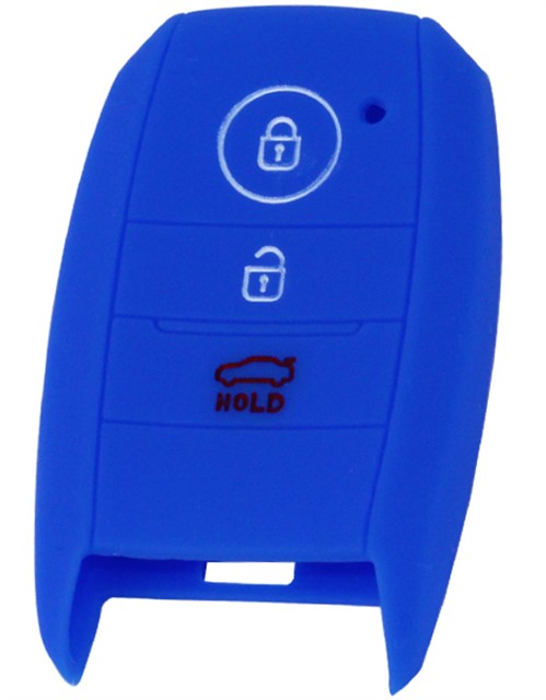 KONTAK ANAHTAR KUMANDA KORUYUCU KILIF SILIKON MAVI KIA CEED - STONIC - RIO - SOUL - SPORTAGE SORENTO - PICANTO
