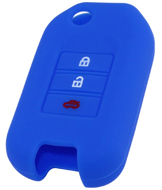 KONTAK ANAHTAR KUMANDA KORUYUCU KILIF SILIKON MAVI HONDA CIVIC - CR - V - HR - V