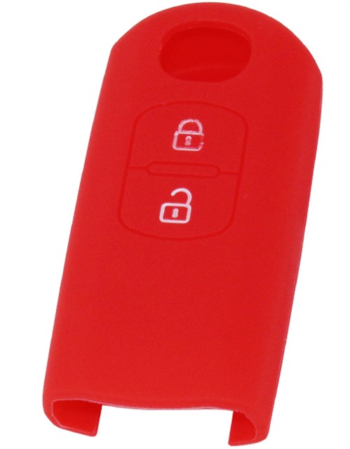 KONTAK ANAHTAR KUMANDA KORUYUCU KILIF SILIKON KIRMIZI MAZDA 2 - 3 - 5 - 6 - 3CX - 4CX - 5CX - 6CX - 7CX