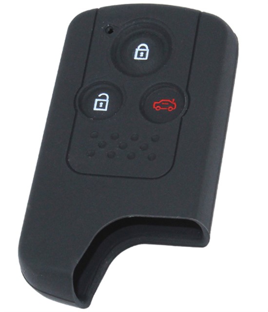 KONTAK ANAHTAR KUMANDA KORUYUCU KILIF SILIKON SIYAH HONDA CIVIC B7