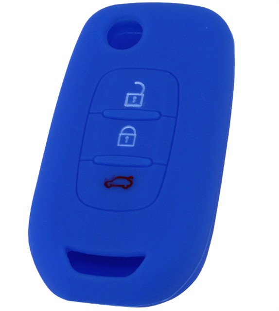 KONTAK ANAHTAR KUMANDA KORUYUCU KILIF SILIKON MAVI RENAULT MEGANE IV - KALEOS - CAPTUR - CLIO V