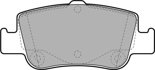 ARKA BALATA AURIS - COROLLA 1.4D4D 1.4 VVTI - 1.6 VVTI - 1.8 2.0D - 4D - 2.2D 07 12 1.3 1.6 13 GDB3480