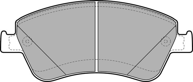 ON BALATA TOYOTA AURIS - COROLLA 1.4D - 1.4 VVTI - 1.6 VVTI - 2.0D - 4D - 2.2D 07 D4D GDB3481