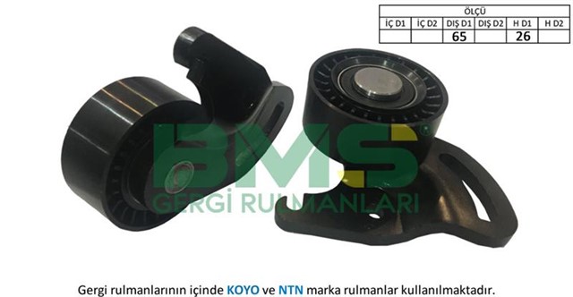 ALTERNATOR GERGI RULMANI AYAKLI CLIO II - III - KANGOO - MEGANE II - SCENIC II - LOGAN - NOTE 1.5DCI 1.4 16V - 1.6 16V