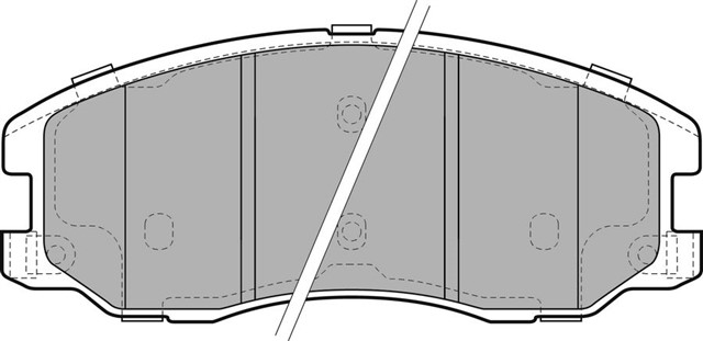 ON BALATA ANTARA 2.4 - 3.2 V6 - 2.0 CDTI 05/06 CAPTIVA 06.06