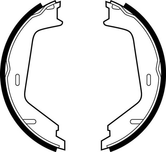 EL FREN PABUC BALATA VOLVO S60 01 - 4.10 S80 98 06 V70 97 00 07 XC70 02 XC90 02 178X25