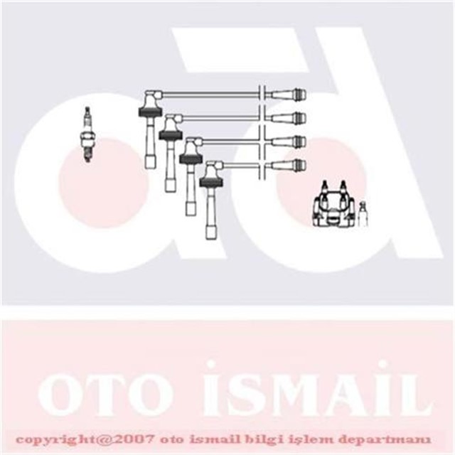 BUJI KABLO SETI LGN 2.0 IE 16V RXE N7Q 94 - SAFR 2.0 IE 16V RTE - RXT N7Q 96 - VOLVO S40 1.6 IE